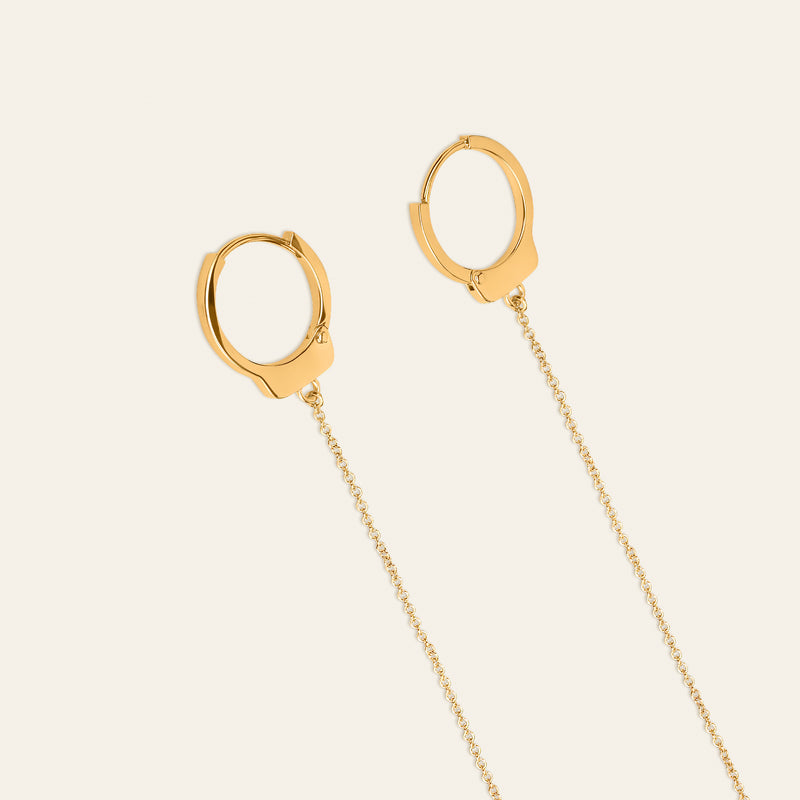 Love Lockdown Earrings_Yellow Gold_2