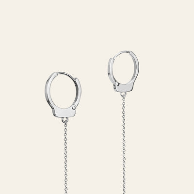 Love Lockdown Earrings_White Gold_3