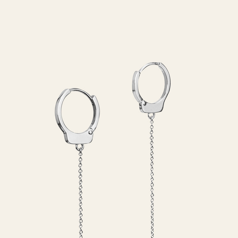 Love Lockdown Earrings_White Gold_3