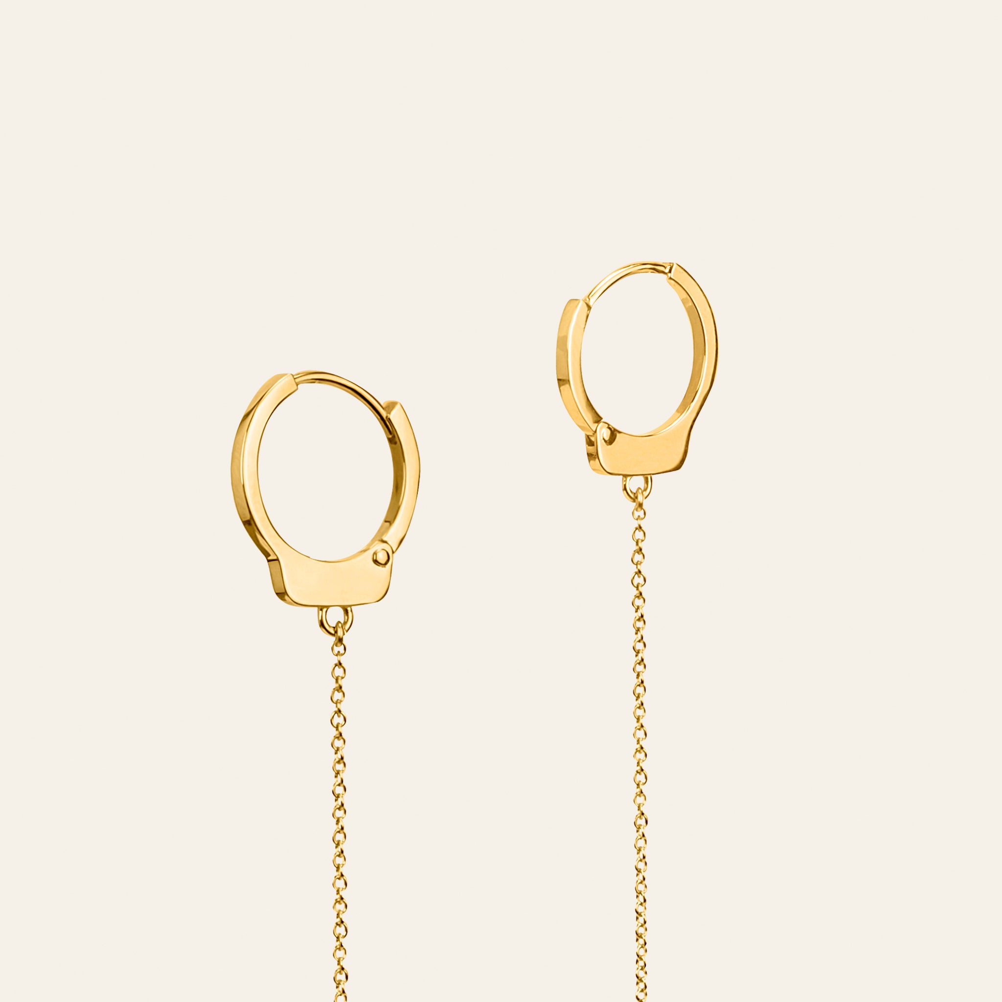 Love Lockdown Earrings_Yellow Gold_3