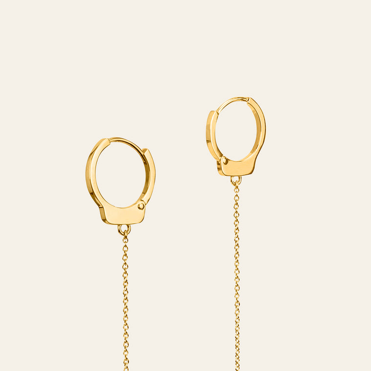 Love Lockdown Earrings_Yellow Gold_3