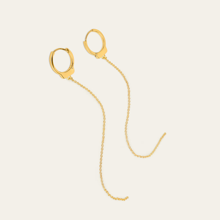 Love Lockdown Earrings_Yellow Gold_1