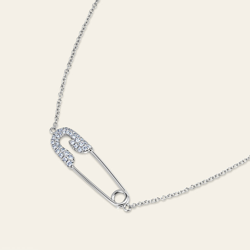 Securus Diamond Necklace_White Gold_White Diamonds_3